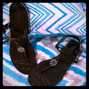 Coach “Pansy” sandals